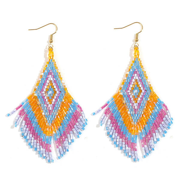 Bohemian Tassel Dangle Earrings