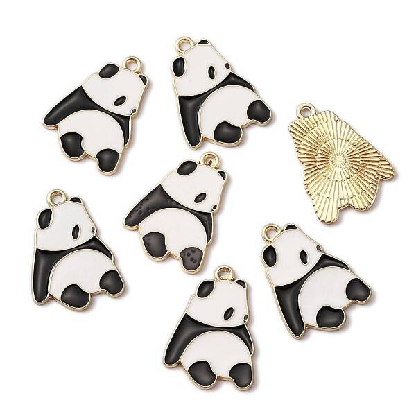 Alloy Enamel Pendants