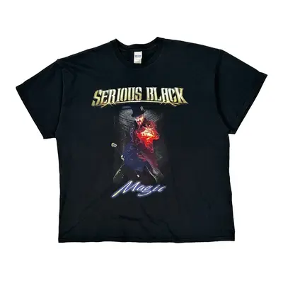 Seamus Black Magic Gildan Graphic T-Shirt - 2XL Black Cotton