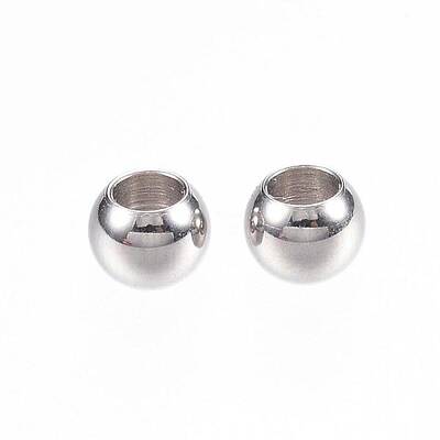 Tarnish Resistant 304 Stainless Steel Beads