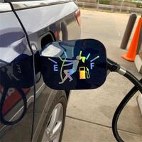 Reflective Fuel Tank Sticker, High Fuel Consumption EF Fuel Tank Sticker, Fuel Tank Sticker for Cars and Trucks, Automotive, ...