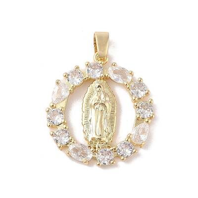 Brass Cubic Zirconia Pendants