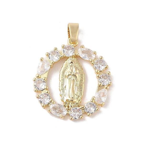 Brass Cubic Zirconia Pendants