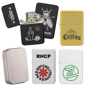 100 Promotional Oil Flip Top Wick Style Lighter (Without Oil) - ...