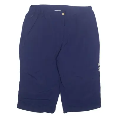 JACK WOLFSKIN Womens Casual Shorts Blue L W32