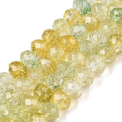 Transparent Glass Beads Strands