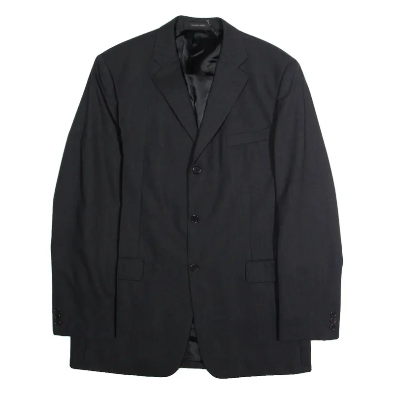 BALMAIN Mens Blazer Jacket Grey XL