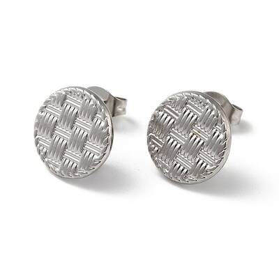 Non-Tarnish 304 Stainless Stud Earring Findings