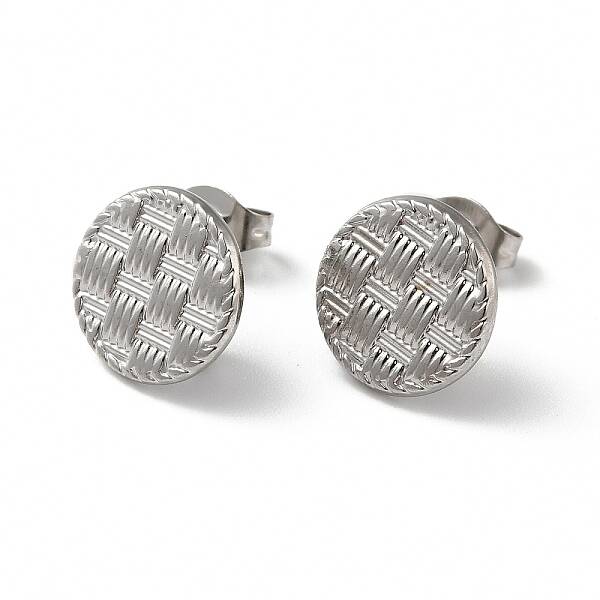 Non-Tarnish 304 Stainless Stud Earring Findings