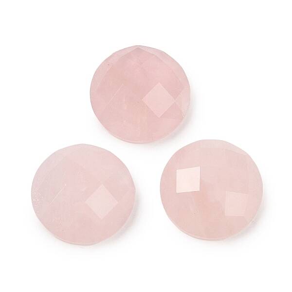 Natural Rose Quartz Cabochons