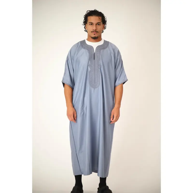 Cool Grey Morrocan Thobe