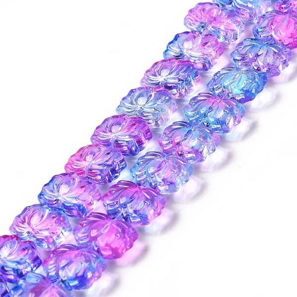 Transparent Glass Beads Strands