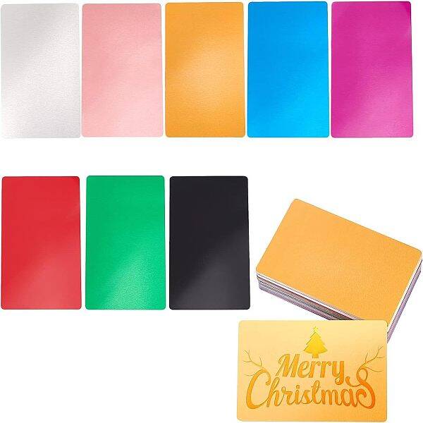 Aluminium Blank Name Cards
