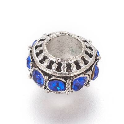 Tibetan Style Alloy European Beads