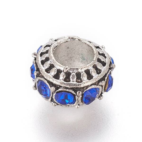 Tibetan Style Alloy European Beads