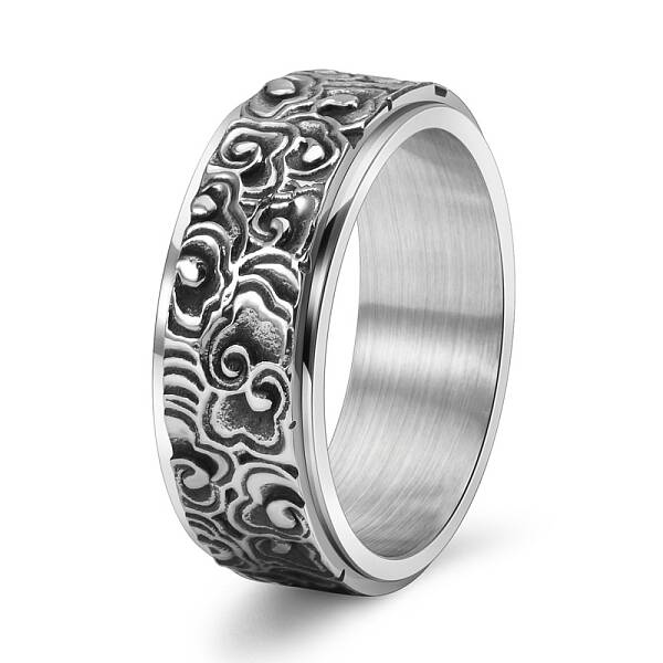 Rotatable Tainless Steel Finger Ring