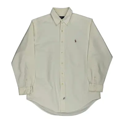 Ralph Lauren Shirt - Large White Cotton