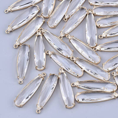 Transparent Glass Pendants