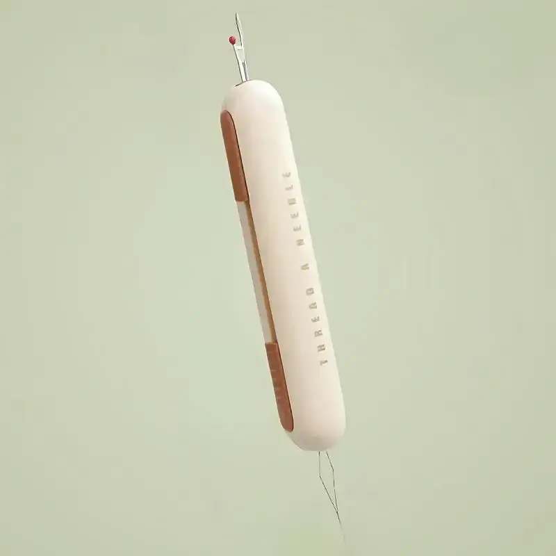 2 in 1 Dual Head Needle Threader & Seam Ripper, 1 Count Multifunctional Household Sewing Tool for Elderly, Easy Threading and...
