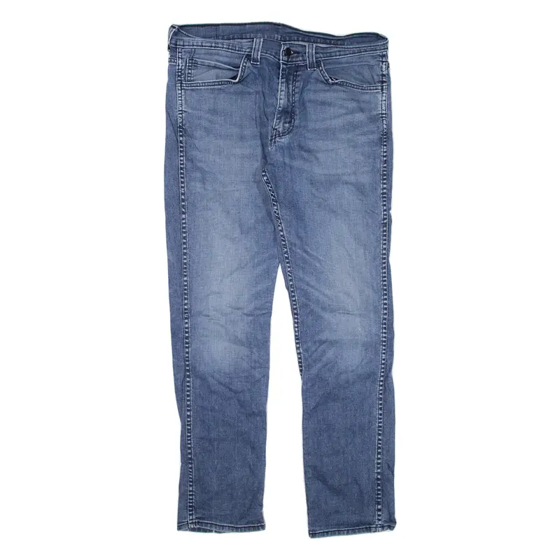 LEVI'S 511 Jeans Mens Blue Slim Straight W34 L32