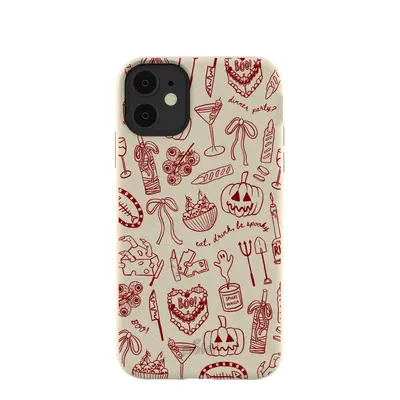 London Fog Spooky Dinner Party iPhone 11 Case