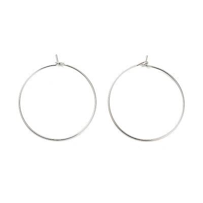 Brass Hoop Earring Findings