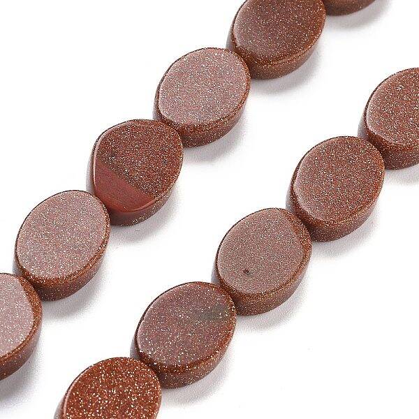 Synthetic Goldstone Beads Strands