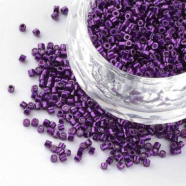 Electroplate Cylinder Seed Beads