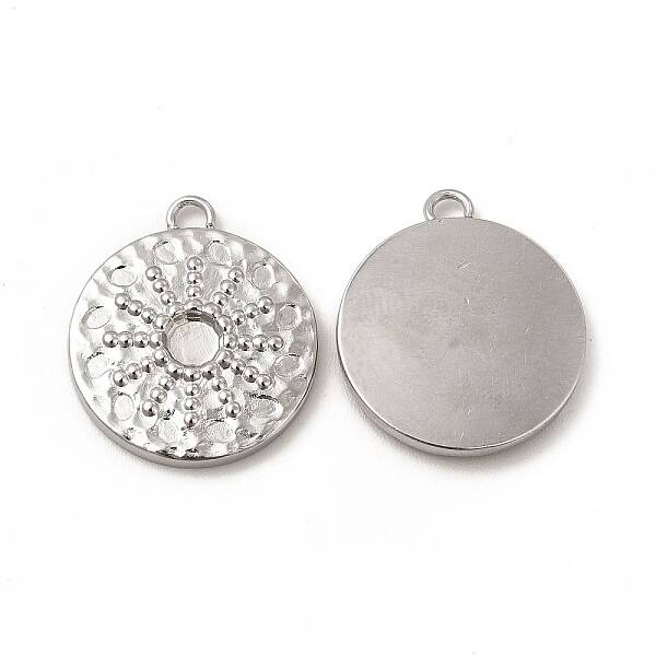 Tarnish Resistant 304 Stainless Steel Pendant Cabochon Settings