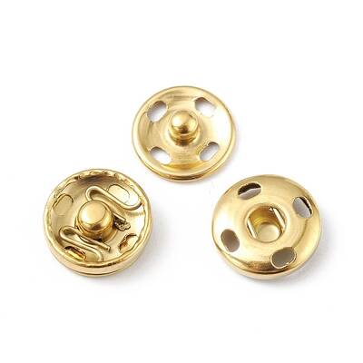Ion Plating(IP) 202 Stainless Steel Snap Buttons