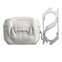 Creative Tiger's Teeth Shaped Earphone Protective Case, Earbud Fit Protector Cover for Airpods Pro & Airpods Pro 2, Audio Hea...