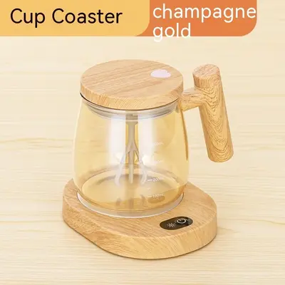 Self Stirring Coffee Mug  ,Automatic Coffee Cup For Gyms, Dining Room Kitchen | Color: Champagne battery version | capacity: ...