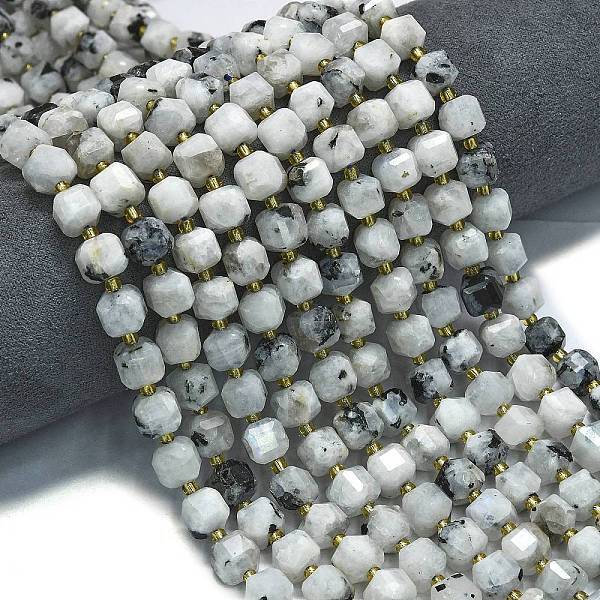 Natural Rainbow Moonstone Beads Strands