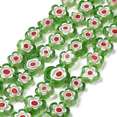 Handmade Millefiori Glass Bead Strands