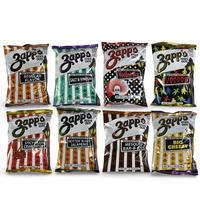 Zapp's New Orleans Kettle Potato Chips 8 Flavor Variety Pack | Voodoo, Mesquite BBQ, Cajun Crawtator, Jalapeno, Big Cheesy, V...