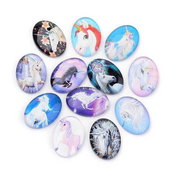 Flatback Glass Cabochons