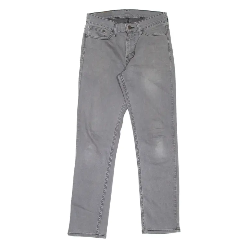 LEVI'S 511 Jeans Mens Grey Slim Straight W29 L30