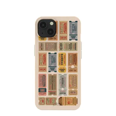 Seashell Baseball Time iPhone 13 Case