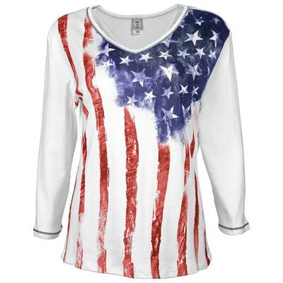 Old Glory Baby Rib Top - Black - S