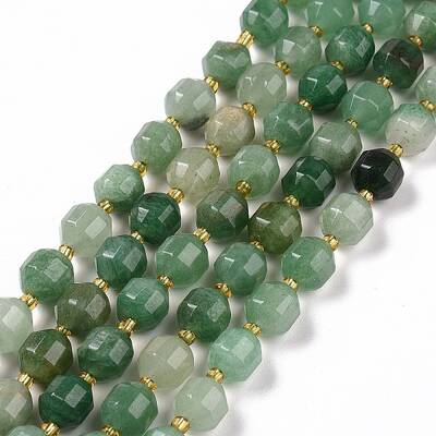 Natural Green Aventurine Beads Strands