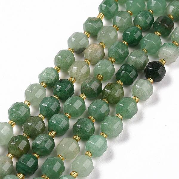 Natural Green Aventurine Beads Strands