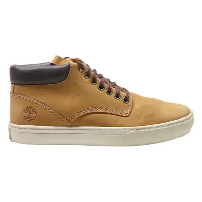 TIMBERLAND Chukka Boots Orange Leather Mens UK 6.5
