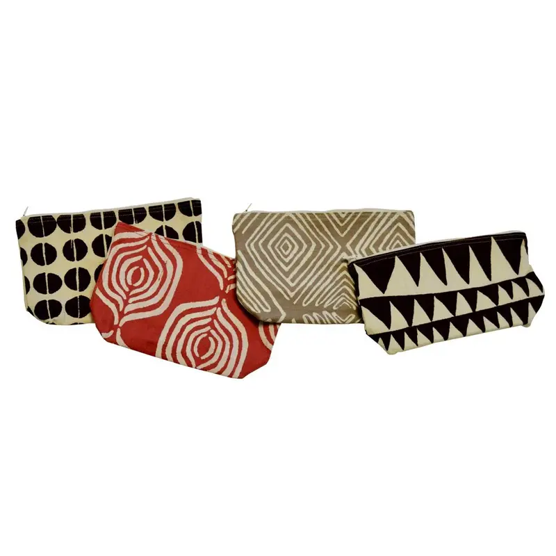 Tribal Textiles Catch-all Pouch - Zig Zag