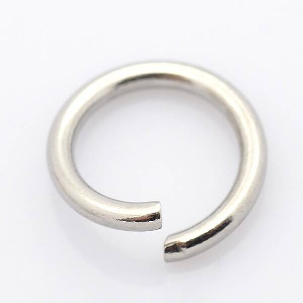 Tarnish Resistant 304 Stainless Steel Open Jump Rings