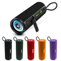 Vibe Portable Wireless Bluetooth Speaker by Fuzix – Dual 7W High-Power Sound,  Long Lasting Battery, Dynamic LED Lights, TW...