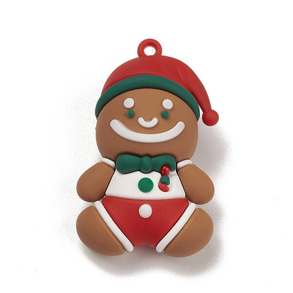 PVC Plastic Christmas Style Big Pendants