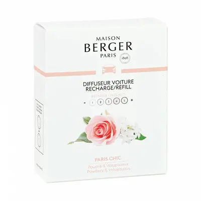 Maison berger paris Replacement refill for Chic Paris car diffuser (2 pieces)