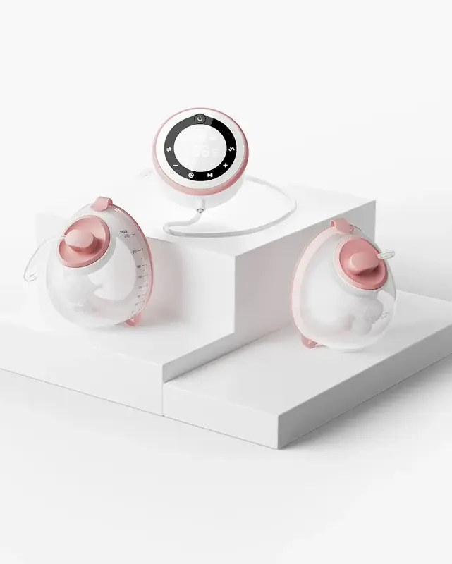 Momcozy Breast Pump V1 Pro, Hands-Free Portable Wearable Breast Pump, Upgraded Breast Pump, 3 Fine-Tuned Rhythms, 15 Levels, ...