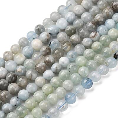Natural Aquamarine Beads Strands