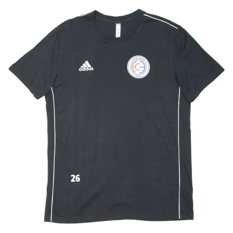 ADIDAS Fc Entfelden 2004 Mens T-Shirt Black L